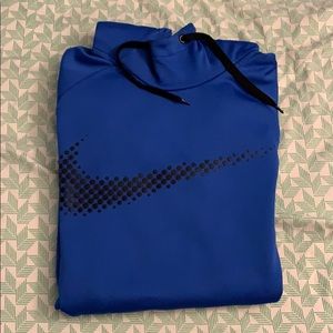 Blue Small Athletic Nike Hoodie